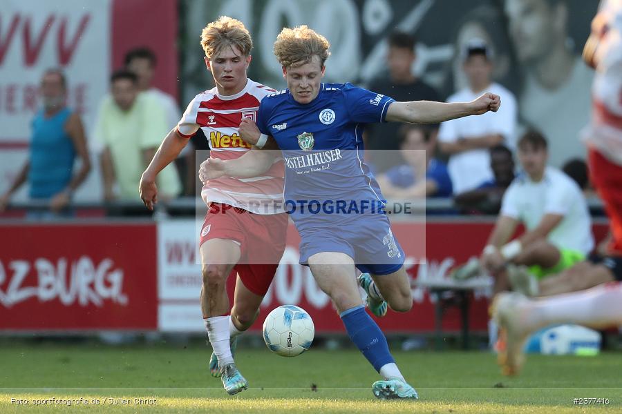 Paul Obrusnik, Sepp-Endres-Sportanlage, Würzburg, 06.09.2023, sport, action, bfv, Fussball, Saison 2023/2024, Bayernliga Nord, 10. Spieltag, SSV, WFV, SSV Jahn Regensburg II (U21), Würzburger FV 04 - Bild-ID: 2377416