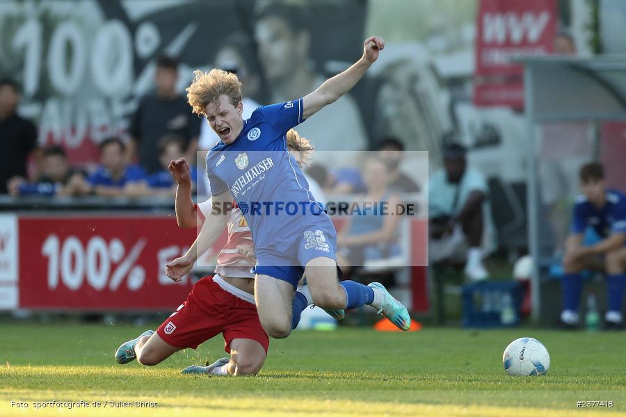 Paul Obrusnik, Sepp-Endres-Sportanlage, Würzburg, 06.09.2023, sport, action, bfv, Fussball, Saison 2023/2024, Bayernliga Nord, 10. Spieltag, SSV, WFV, SSV Jahn Regensburg II (U21), Würzburger FV 04 - Bild-ID: 2377418