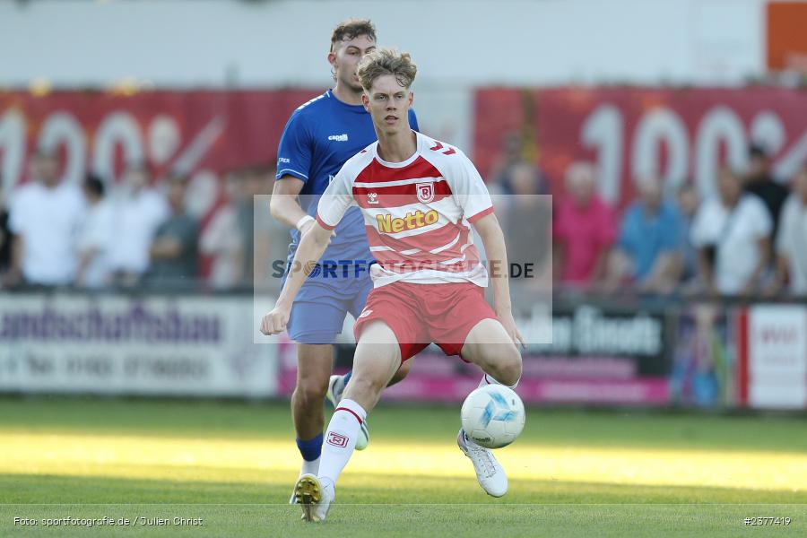 Leopold Wurm, Sepp-Endres-Sportanlage, Würzburg, 06.09.2023, sport, action, bfv, Fussball, Saison 2023/2024, Bayernliga Nord, 10. Spieltag, SSV, WFV, SSV Jahn Regensburg II (U21), Würzburger FV 04 - Bild-ID: 2377419