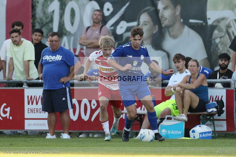 Sepp-Endres-Sportanlage, Würzburg, 06.09.2023, sport, action, bfv, Fussball, Saison 2023/2024, Bayernliga Nord, 10. Spieltag, SSV, WFV, SSV Jahn Regensburg II (U21), Würzburger FV 04 - Bild-ID: 2377420