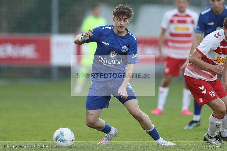 Tim Herbert, Sepp-Endres-Sportanlage, Würzburg, 06.09.2023, sport, action, bfv, Fussball, Saison 2023/2024, Bayernliga Nord, 10. Spieltag, SSV, WFV, SSV Jahn Regensburg II (U21), Würzburger FV 04 - Bild-ID: 2377425
