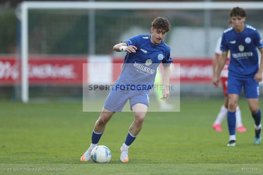 Tim Herbert, Sepp-Endres-Sportanlage, Würzburg, 06.09.2023, sport, action, bfv, Fussball, Saison 2023/2024, Bayernliga Nord, 10. Spieltag, SSV, WFV, SSV Jahn Regensburg II (U21), Würzburger FV 04 - Bild-ID: 2377426