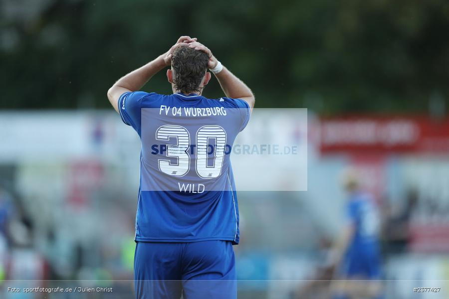 Julian Wild, Sepp-Endres-Sportanlage, Würzburg, 06.09.2023, sport, action, bfv, Fussball, Saison 2023/2024, Bayernliga Nord, 10. Spieltag, SSV, WFV, SSV Jahn Regensburg II (U21), Würzburger FV 04 - Bild-ID: 2377427