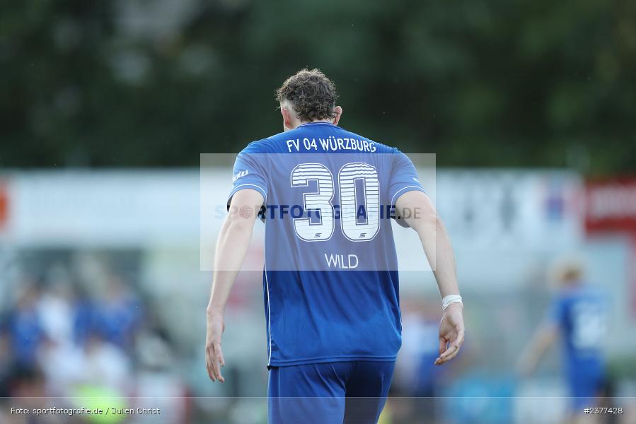 Julian Wild, Sepp-Endres-Sportanlage, Würzburg, 06.09.2023, sport, action, bfv, Fussball, Saison 2023/2024, Bayernliga Nord, 10. Spieltag, SSV, WFV, SSV Jahn Regensburg II (U21), Würzburger FV 04 - Bild-ID: 2377428