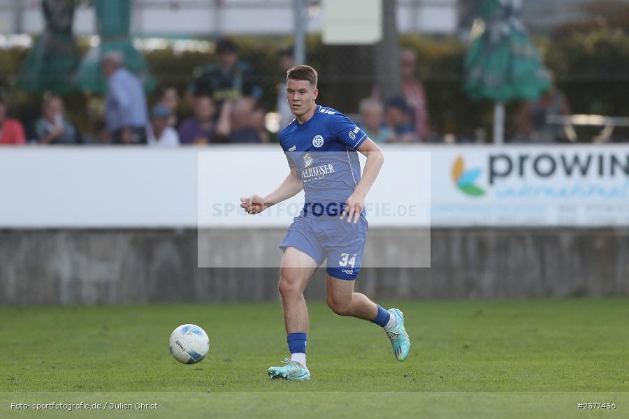 Fabio Gobbo, Sepp-Endres-Sportanlage, Würzburg, 06.09.2023, sport, action, bfv, Fussball, Saison 2023/2024, Bayernliga Nord, 10. Spieltag, SSV, WFV, SSV Jahn Regensburg II (U21), Würzburger FV 04 - Bild-ID: 2377436