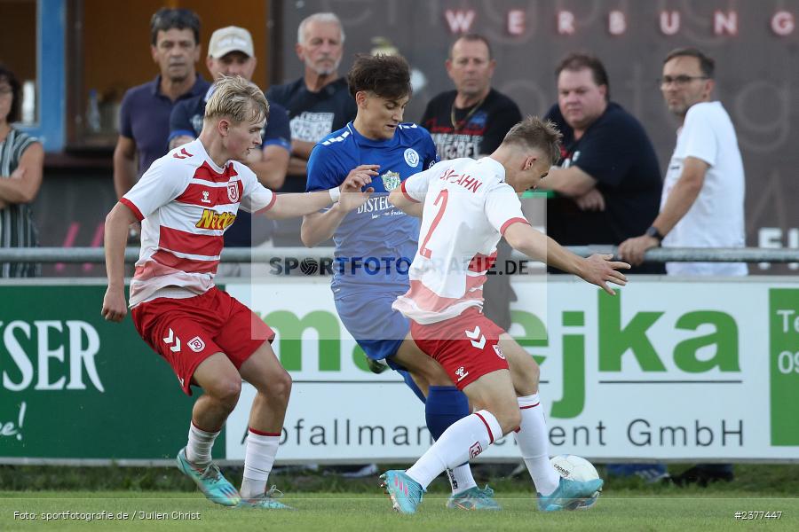 Fabio Hock, Sepp-Endres-Sportanlage, Würzburg, 06.09.2023, sport, action, bfv, Fussball, Saison 2023/2024, Bayernliga Nord, 10. Spieltag, SSV, WFV, SSV Jahn Regensburg II (U21), Würzburger FV 04 - Bild-ID: 2377447