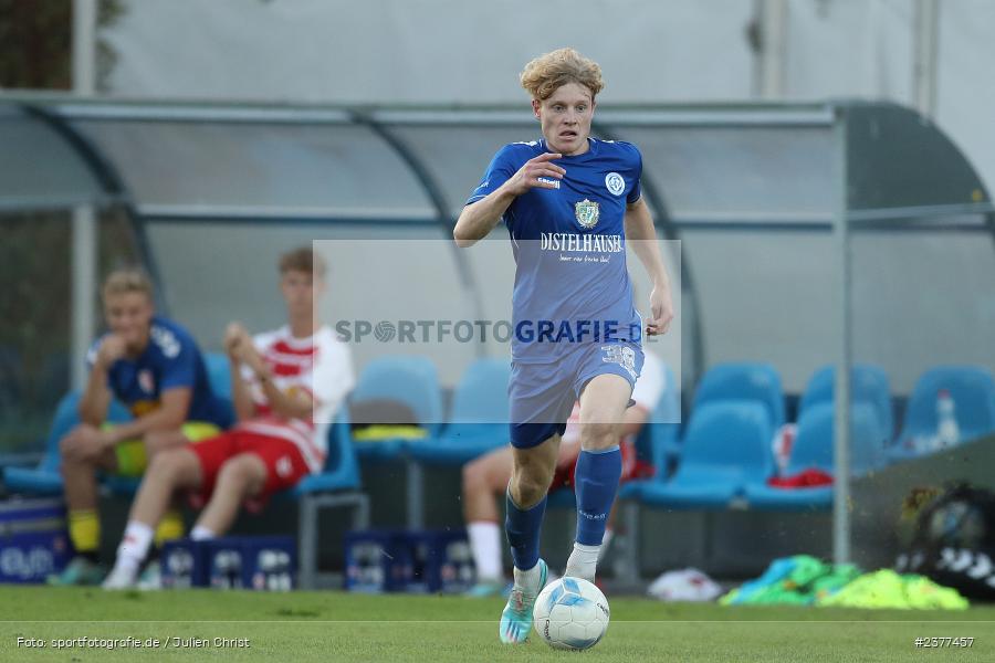 Paul Obrusnik, Sepp-Endres-Sportanlage, Würzburg, 06.09.2023, sport, action, bfv, Fussball, Saison 2023/2024, Bayernliga Nord, 10. Spieltag, SSV, WFV, SSV Jahn Regensburg II (U21), Würzburger FV 04 - Bild-ID: 2377457