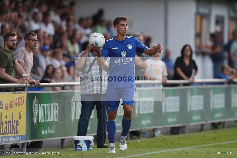 Luis Wagner, Sepp-Endres-Sportanlage, Würzburg, 06.09.2023, sport, action, bfv, Fussball, Saison 2023/2024, Bayernliga Nord, 10. Spieltag, SSV, WFV, SSV Jahn Regensburg II (U21), Würzburger FV 04 - Bild-ID: 2377478