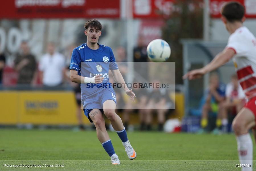 Tim Herbert, Sepp-Endres-Sportanlage, Würzburg, 06.09.2023, sport, action, bfv, Fussball, Saison 2023/2024, Bayernliga Nord, 10. Spieltag, SSV, WFV, SSV Jahn Regensburg II (U21), Würzburger FV 04 - Bild-ID: 2377481