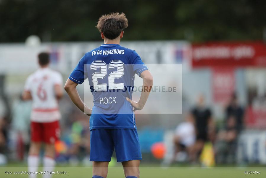 Fabio Hock, Sepp-Endres-Sportanlage, Würzburg, 06.09.2023, sport, action, bfv, Fussball, Saison 2023/2024, Bayernliga Nord, 10. Spieltag, SSV, WFV, SSV Jahn Regensburg II (U21), Würzburger FV 04 - Bild-ID: 2377496