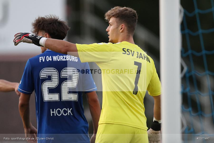 Justin Bartl, Sepp-Endres-Sportanlage, Würzburg, 06.09.2023, sport, action, bfv, Fussball, Saison 2023/2024, Bayernliga Nord, 10. Spieltag, SSV, WFV, SSV Jahn Regensburg II (U21), Würzburger FV 04 - Bild-ID: 2377497