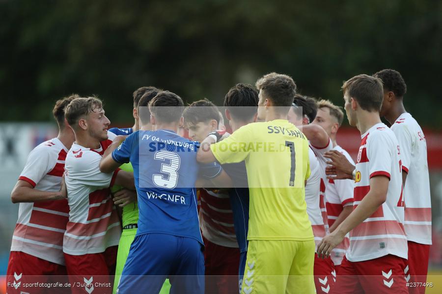 Sepp-Endres-Sportanlage, Würzburg, 06.09.2023, sport, action, bfv, Fussball, Saison 2023/2024, Bayernliga Nord, 10. Spieltag, SSV, WFV, SSV Jahn Regensburg II (U21), Würzburger FV 04 - Bild-ID: 2377498