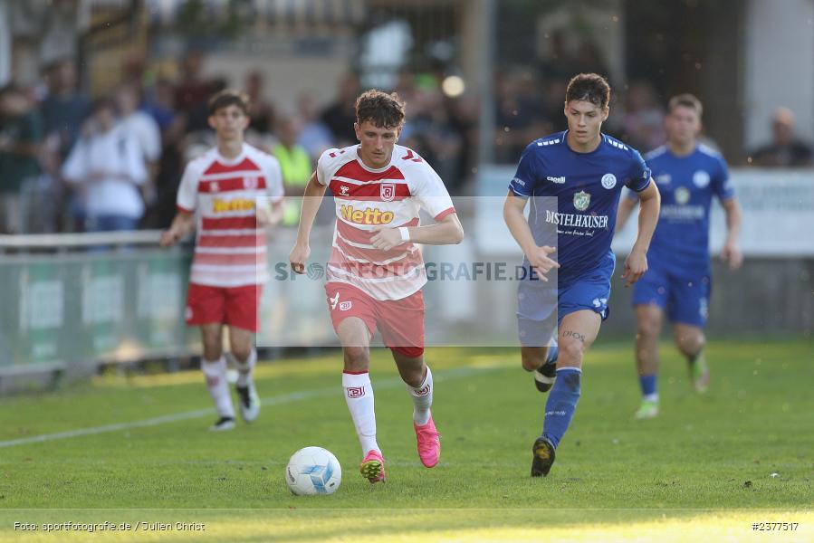 Jonas Bauer, Sepp-Endres-Sportanlage, Würzburg, 06.09.2023, sport, action, bfv, Fussball, Saison 2023/2024, Bayernliga Nord, 10. Spieltag, SSV, WFV, SSV Jahn Regensburg II (U21), Würzburger FV 04 - Bild-ID: 2377517