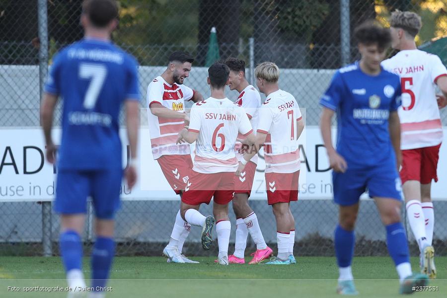 Sepp-Endres-Sportanlage, Würzburg, 06.09.2023, sport, action, bfv, Fussball, Saison 2023/2024, Bayernliga Nord, 10. Spieltag, SSV, WFV, SSV Jahn Regensburg II (U21), Würzburger FV 04 - Bild-ID: 2377531