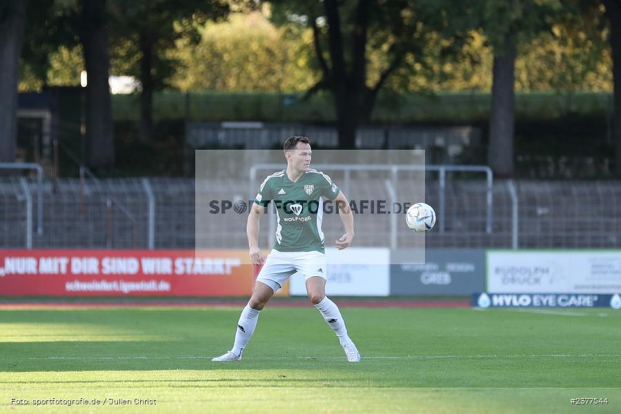 Marc Hänschke, Willy-Sachs-Stadion, Schweinfurt, 08.09.2023, sport, action, bfv, Fussball, Saison 2023/2024, 9. Spieltag, Regionalliga Bayern, SVW, FCS, SV Wacker Burghausen, 1. FC Schweinfurt 1905 - Bild-ID: 2377544 Marc Hänschke, Willy-Sachs-Stadion, Schweinfurt, 08.09.2023, sport, action, bfv, Fussball, Saison 2023/2024, 9. Spieltag, Regionalliga Bayern, SVW, FCS, SV Wacker Burghausen, 1. FC Schweinfurt 1905 - Bild-ID: 2377544