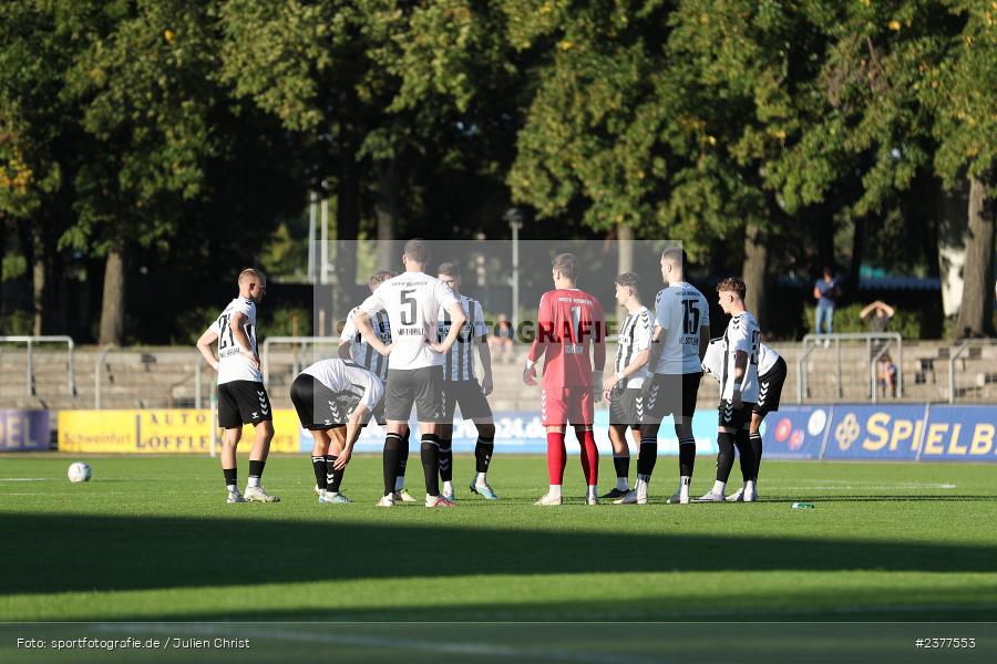 Willy-Sachs-Stadion, Schweinfurt, 08.09.2023, sport, action, bfv, Fussball, Saison 2023/2024, 9. Spieltag, Regionalliga Bayern, SVW, FCS, SV Wacker Burghausen, 1. FC Schweinfurt 1905 - Bild-ID: 2377553