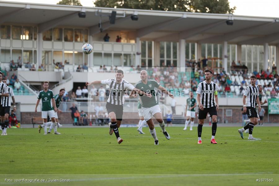 Adam Jabiri, Willy-Sachs-Stadion, Schweinfurt, 08.09.2023, sport, action, bfv, Fussball, Saison 2023/2024, 9. Spieltag, Regionalliga Bayern, SVW, FCS, SV Wacker Burghausen, 1. FC Schweinfurt 1905 - Bild-ID: 2377560