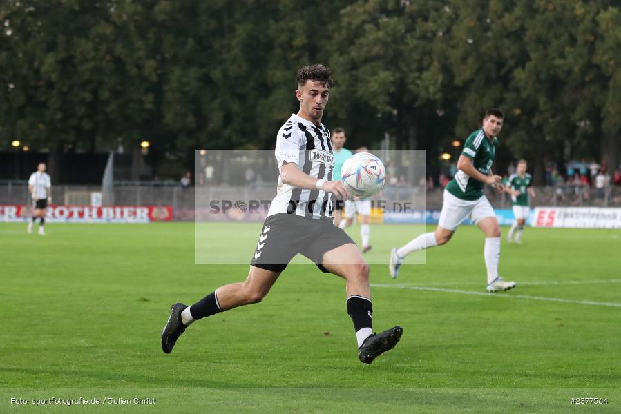 Edin Hyseni, Willy-Sachs-Stadion, Schweinfurt, 08.09.2023, sport, action, bfv, Fussball, Saison 2023/2024, 9. Spieltag, Regionalliga Bayern, SVW, FCS, SV Wacker Burghausen, 1. FC Schweinfurt 1905 - Bild-ID: 2377564 Edin Hyseni, Willy-Sachs-Stadion, Schweinfurt, 08.09.2023, sport, action, bfv, Fussball, Saison 2023/2024, 9. Spieltag, Regionalliga Bayern, SVW, FCS, SV Wacker Burghausen, 1. FC Schweinfurt 1905 - Bild-ID: 2377564