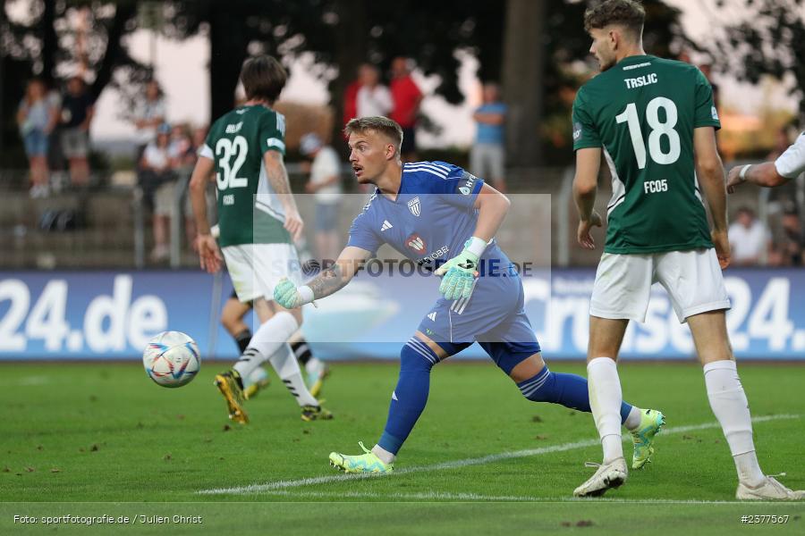Lukas Wenzel, Willy-Sachs-Stadion, Schweinfurt, 08.09.2023, sport, action, bfv, Fussball, Saison 2023/2024, 9. Spieltag, Regionalliga Bayern, SVW, FCS, SV Wacker Burghausen, 1. FC Schweinfurt 1905 - Bild-ID: 2377567