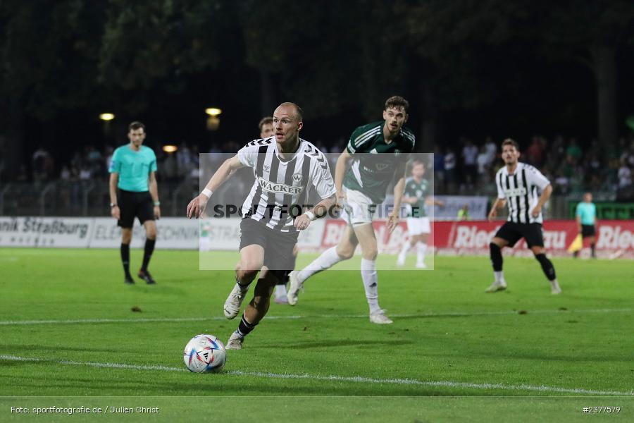 Thomas Winklbauer, Willy-Sachs-Stadion, Schweinfurt, 08.09.2023, sport, action, bfv, Fussball, Saison 2023/2024, 9. Spieltag, Regionalliga Bayern, SVW, FCS, SV Wacker Burghausen, 1. FC Schweinfurt 1905 - Bild-ID: 2377579