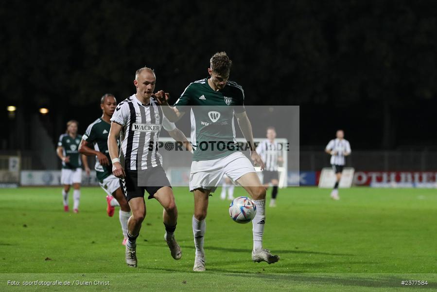 Luca Trslic, Willy-Sachs-Stadion, Schweinfurt, 08.09.2023, sport, action, bfv, Fussball, Saison 2023/2024, 9. Spieltag, Regionalliga Bayern, SVW, FCS, SV Wacker Burghausen, 1. FC Schweinfurt 1905 - Bild-ID: 2377584