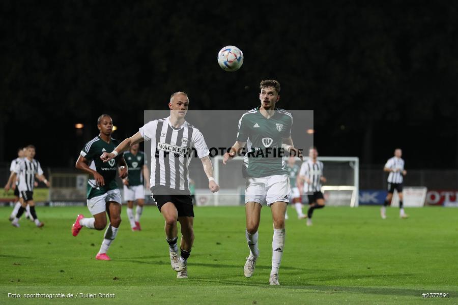 Luca Trslic, Willy-Sachs-Stadion, Schweinfurt, 08.09.2023, sport, action, bfv, Fussball, Saison 2023/2024, 9. Spieltag, Regionalliga Bayern, SVW, FCS, SV Wacker Burghausen, 1. FC Schweinfurt 1905 - Bild-ID: 2377591