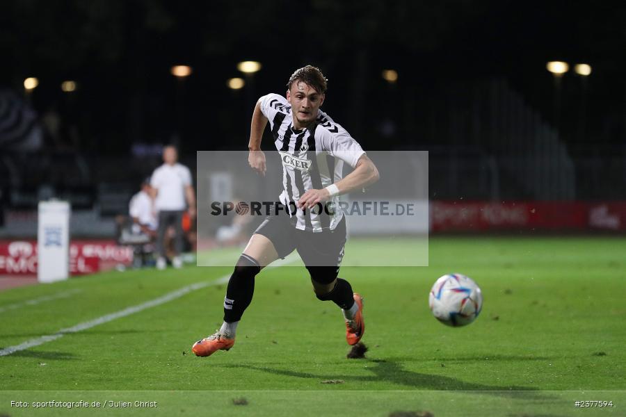 Jasper Maljojoki, Willy-Sachs-Stadion, Schweinfurt, 08.09.2023, sport, action, bfv, Fussball, Saison 2023/2024, 9. Spieltag, Regionalliga Bayern, SVW, FCS, SV Wacker Burghausen, 1. FC Schweinfurt 1905 - Bild-ID: 2377594
