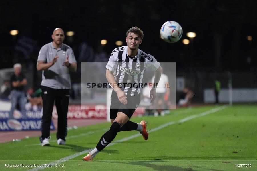 Jasper Maljojoki, Willy-Sachs-Stadion, Schweinfurt, 08.09.2023, sport, action, bfv, Fussball, Saison 2023/2024, 9. Spieltag, Regionalliga Bayern, SVW, FCS, SV Wacker Burghausen, 1. FC Schweinfurt 1905 - Bild-ID: 2377595