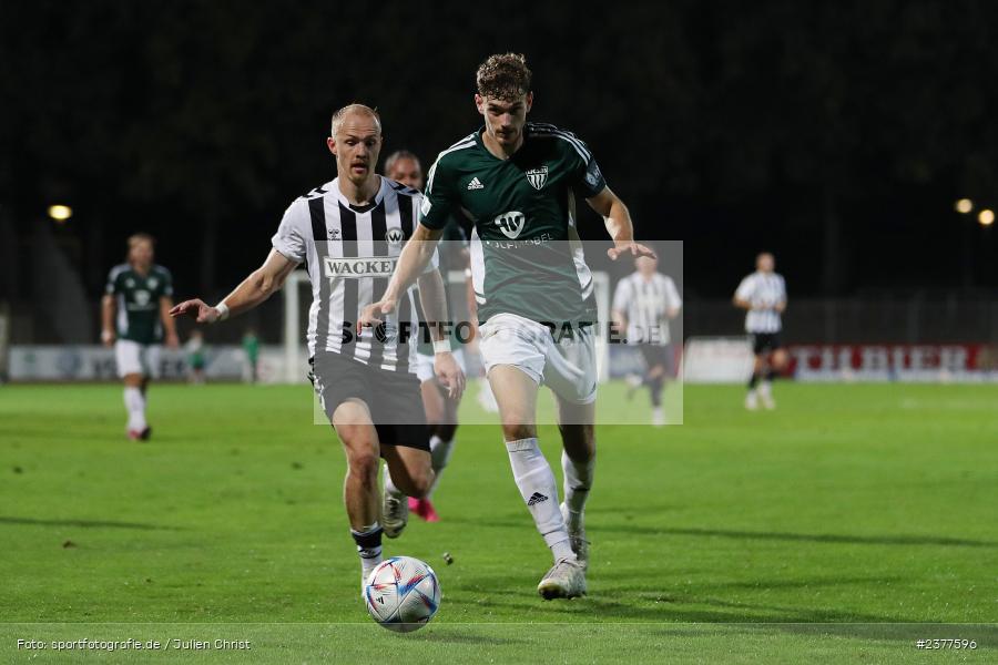 Luca Trslic, Willy-Sachs-Stadion, Schweinfurt, 08.09.2023, sport, action, bfv, Fussball, Saison 2023/2024, 9. Spieltag, Regionalliga Bayern, SVW, FCS, SV Wacker Burghausen, 1. FC Schweinfurt 1905 - Bild-ID: 2377596