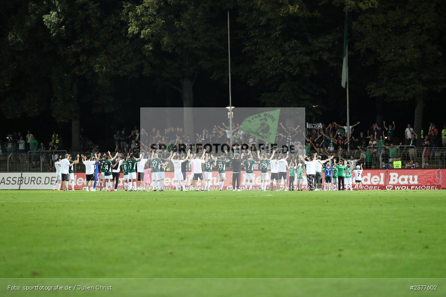 Willy-Sachs-Stadion, Schweinfurt, 08.09.2023, sport, action, bfv, Fussball, Saison 2023/2024, 9. Spieltag, Regionalliga Bayern, SVW, FCS, SV Wacker Burghausen, 1. FC Schweinfurt 1905 - Bild-ID: 2377602