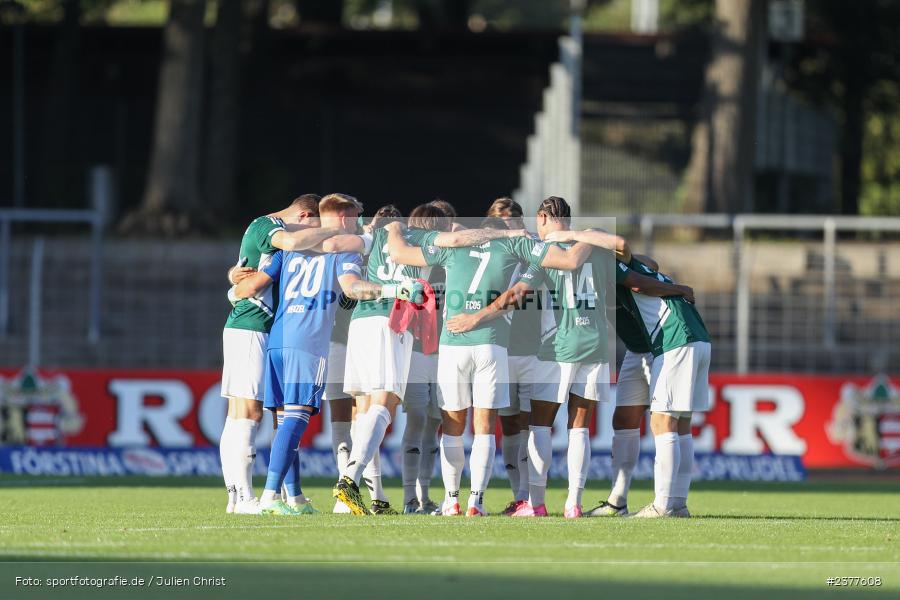 Mannschaftskreis, sport, action, Willy-Sachs-Stadion, Schweinfurt, Saison 2023/2024, SVW, SV Wacker Burghausen, Regionalliga Bayern, Fussball, FCS, BFV, 9. Spieltag, 1. FC Schweinfurt 1905, 08.09.2023 - Bild-ID: 2377608