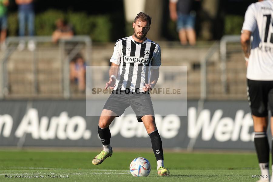 Felix Bachschmid, sport, action, Willy-Sachs-Stadion, Schweinfurt, Saison 2023/2024, SVW, SV Wacker Burghausen, Regionalliga Bayern, Fussball, FCS, BFV, 9. Spieltag, 1. FC Schweinfurt 1905, 08.09.2023 - Bild-ID: 2377610