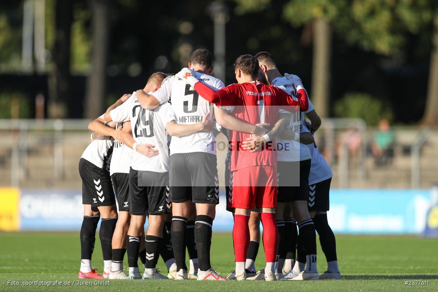 Mannschaftskreis, sport, action, Willy-Sachs-Stadion, Schweinfurt, Saison 2023/2024, SVW, SV Wacker Burghausen, Regionalliga Bayern, Fussball, FCS, BFV, 9. Spieltag, 1. FC Schweinfurt 1905, 08.09.2023 - Bild-ID: 2377611