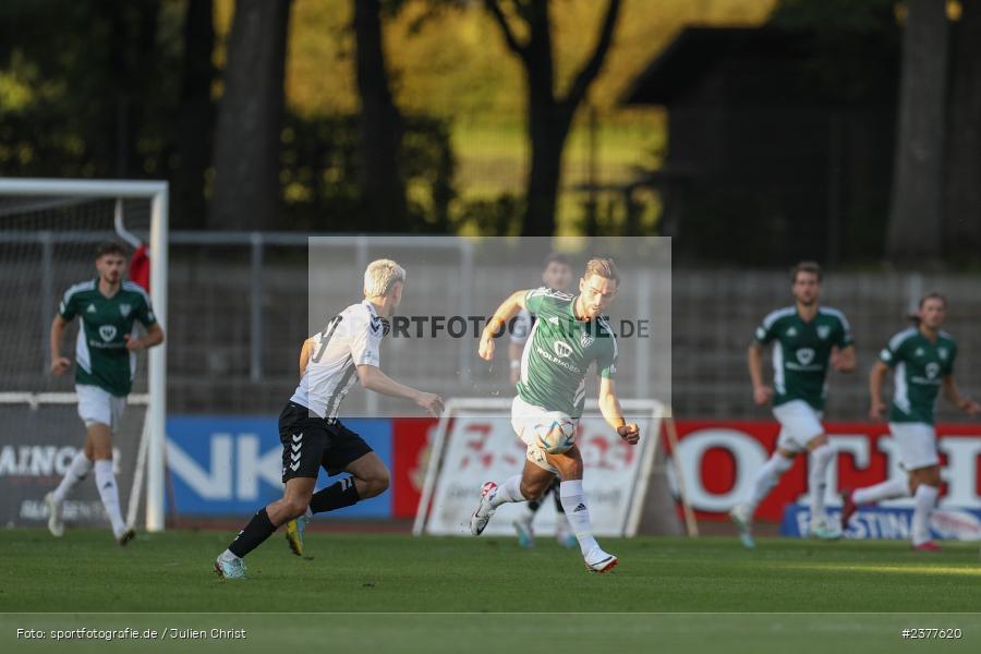 Severo Sturm, sport, action, Willy-Sachs-Stadion, Schweinfurt, Saison 2023/2024, SVW, SV Wacker Burghausen, Regionalliga Bayern, Fussball, FCS, BFV, 9. Spieltag, 1. FC Schweinfurt 1905, 08.09.2023 - Bild-ID: 2377620