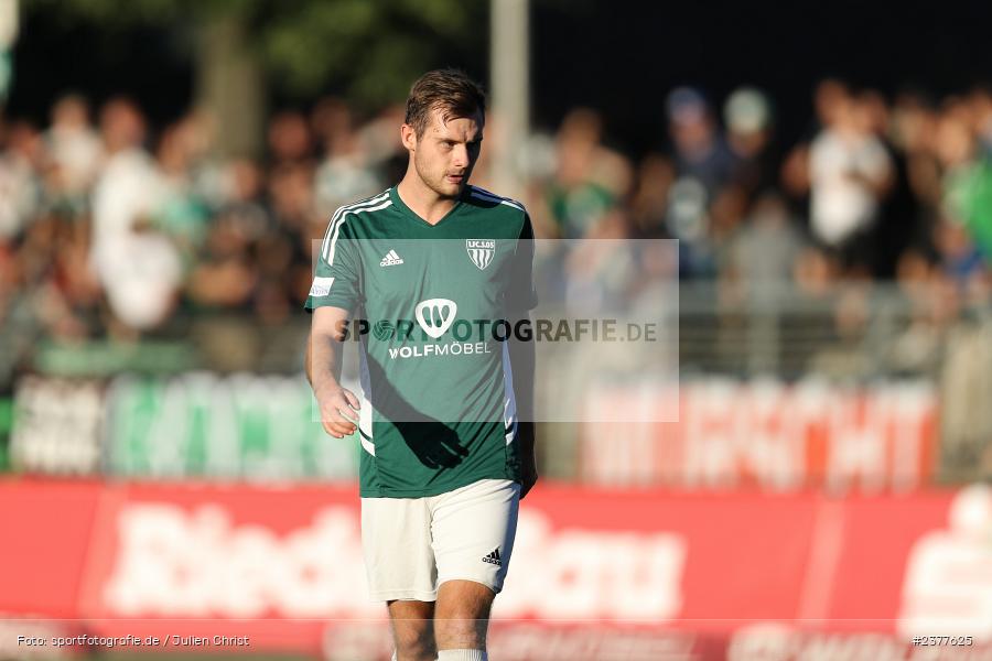 Fabio Bozesan, sport, action, Willy-Sachs-Stadion, Schweinfurt, Saison 2023/2024, SVW, SV Wacker Burghausen, Regionalliga Bayern, Fussball, FCS, BFV, 9. Spieltag, 1. FC Schweinfurt 1905, 08.09.2023 - Bild-ID: 2377625