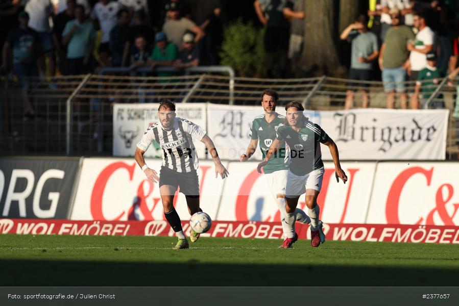 Felix Bachschmid, sport, action, Willy-Sachs-Stadion, Schweinfurt, Saison 2023/2024, SVW, SV Wacker Burghausen, Regionalliga Bayern, Fussball, FCS, BFV, 9. Spieltag, 1. FC Schweinfurt 1905, 08.09.2023 - Bild-ID: 2377657