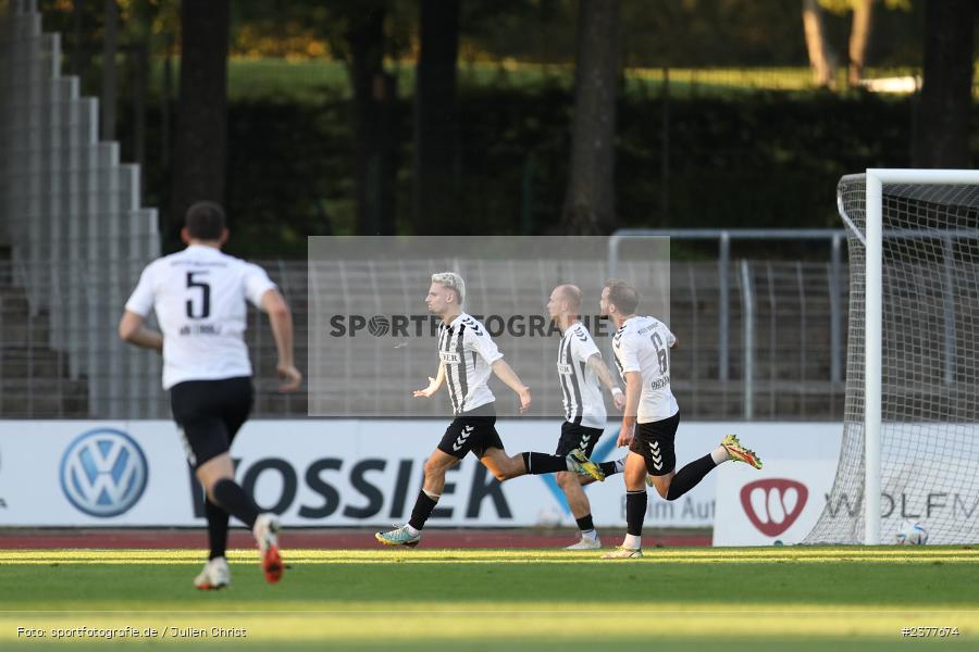 Alexander Fabian Bazdrigiannis, sport, action, Willy-Sachs-Stadion, Schweinfurt, Saison 2023/2024, SVW, SV Wacker Burghausen, Regionalliga Bayern, Fussball, FCS, BFV, 9. Spieltag, 1. FC Schweinfurt 1905, 08.09.2023 - Bild-ID: 2377674 Alexander Fabian Bazdrigiannis, sport, action, Willy-Sachs-Stadion, Schweinfurt, Saison 2023/2024, SVW, SV Wacker Burghausen, Regionalliga Bayern, Fussball, FCS, BFV, 9. Spieltag, 1. FC Schweinfurt 1905, 08.09.2023 - Bild-ID: 2377674
