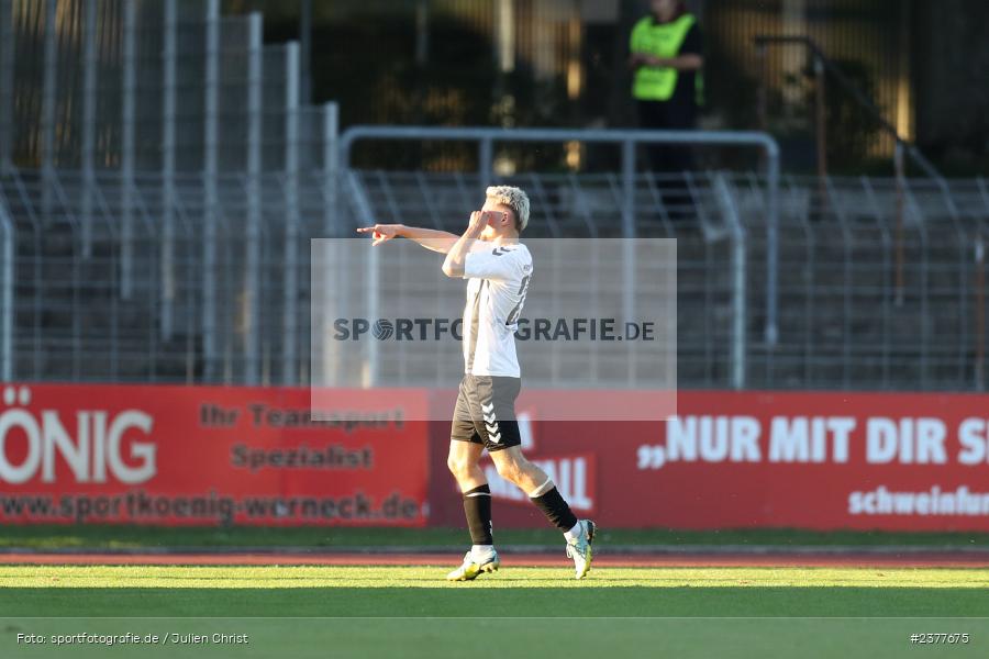 Alexander Fabian Bazdrigiannis, sport, action, Willy-Sachs-Stadion, Schweinfurt, Saison 2023/2024, SVW, SV Wacker Burghausen, Regionalliga Bayern, Fussball, FCS, BFV, 9. Spieltag, 1. FC Schweinfurt 1905, 08.09.2023 - Bild-ID: 2377675 Alexander Fabian Bazdrigiannis, sport, action, Willy-Sachs-Stadion, Schweinfurt, Saison 2023/2024, SVW, SV Wacker Burghausen, Regionalliga Bayern, Fussball, FCS, BFV, 9. Spieltag, 1. FC Schweinfurt 1905, 08.09.2023 - Bild-ID: 2377675
