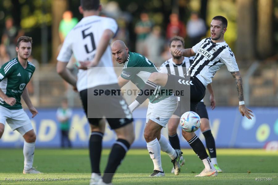 Adam Jabiri, sport, action, Willy-Sachs-Stadion, Schweinfurt, Saison 2023/2024, SVW, SV Wacker Burghausen, Regionalliga Bayern, Fussball, FCS, BFV, 9. Spieltag, 1. FC Schweinfurt 1905, 08.09.2023 - Bild-ID: 2377686 Adam Jabiri, sport, action, Willy-Sachs-Stadion, Schweinfurt, Saison 2023/2024, SVW, SV Wacker Burghausen, Regionalliga Bayern, Fussball, FCS, BFV, 9. Spieltag, 1. FC Schweinfurt 1905, 08.09.2023 - Bild-ID: 2377686