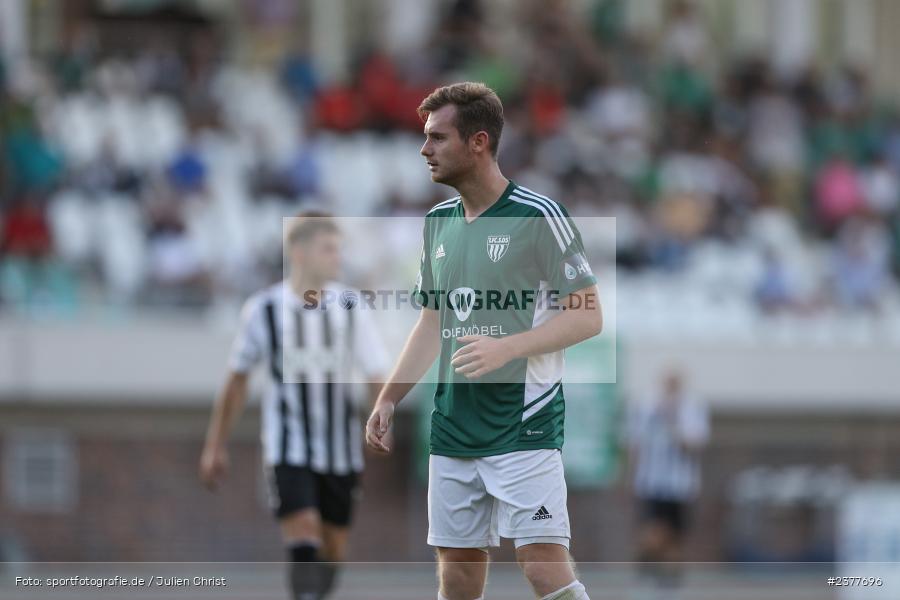 Fabio Bozesan, sport, action, Willy-Sachs-Stadion, Schweinfurt, Saison 2023/2024, SVW, SV Wacker Burghausen, Regionalliga Bayern, Fussball, FCS, BFV, 9. Spieltag, 1. FC Schweinfurt 1905, 08.09.2023 - Bild-ID: 2377696