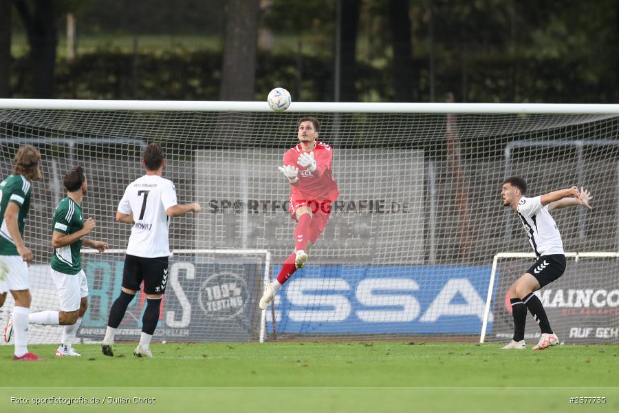Markus Schöller, sport, action, Willy-Sachs-Stadion, Schweinfurt, Saison 2023/2024, SVW, SV Wacker Burghausen, Regionalliga Bayern, Fussball, FCS, BFV, 9. Spieltag, 1. FC Schweinfurt 1905, 08.09.2023 - Bild-ID: 2377735