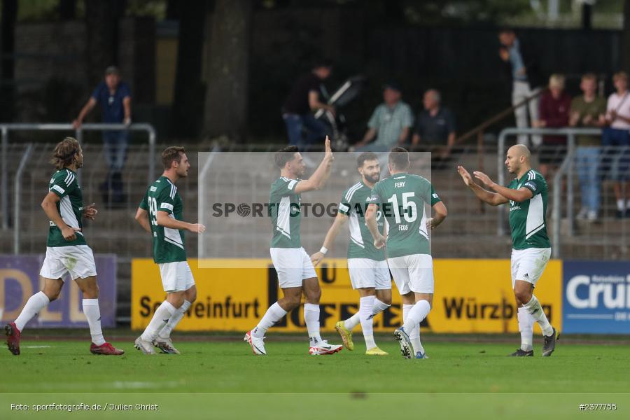 sport, action, Willy-Sachs-Stadion, Schweinfurt, Saison 2023/2024, SVW, SV Wacker Burghausen, Regionalliga Bayern, Fussball, FCS, BFV, 9. Spieltag, 1. FC Schweinfurt 1905, 08.09.2023 - Bild-ID: 2377755