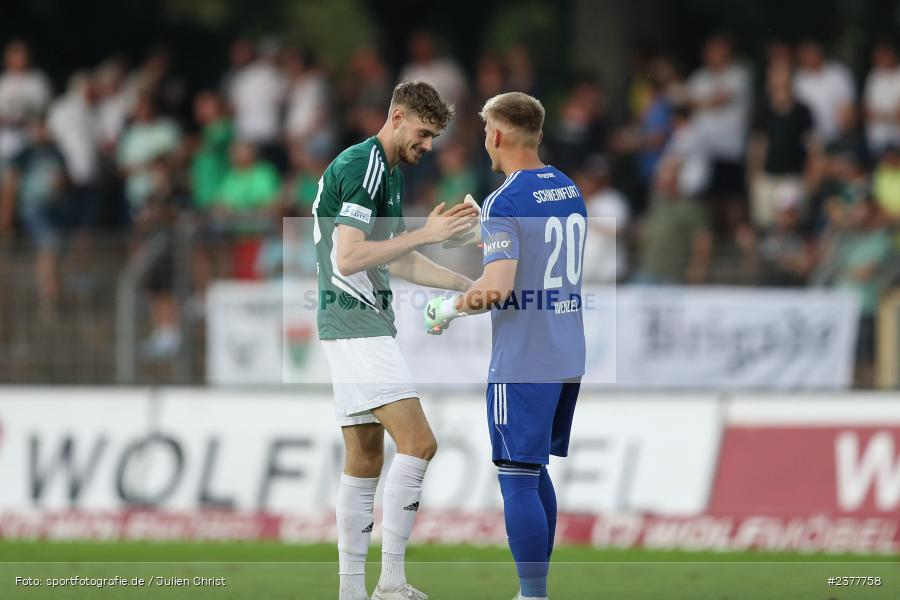 sport, action, Willy-Sachs-Stadion, Schweinfurt, Saison 2023/2024, SVW, SV Wacker Burghausen, Regionalliga Bayern, Fussball, FCS, BFV, 9. Spieltag, 1. FC Schweinfurt 1905, 08.09.2023 - Bild-ID: 2377758