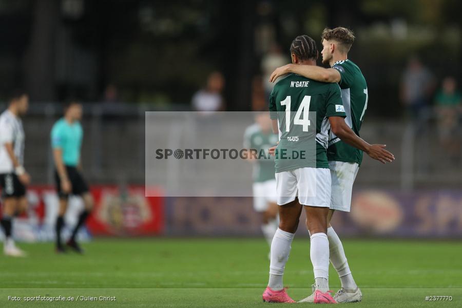 sport, action, Willy-Sachs-Stadion, Schweinfurt, Saison 2023/2024, SVW, SV Wacker Burghausen, Regionalliga Bayern, Fussball, FCS, BFV, 9. Spieltag, 1. FC Schweinfurt 1905, 08.09.2023 - Bild-ID: 2377770