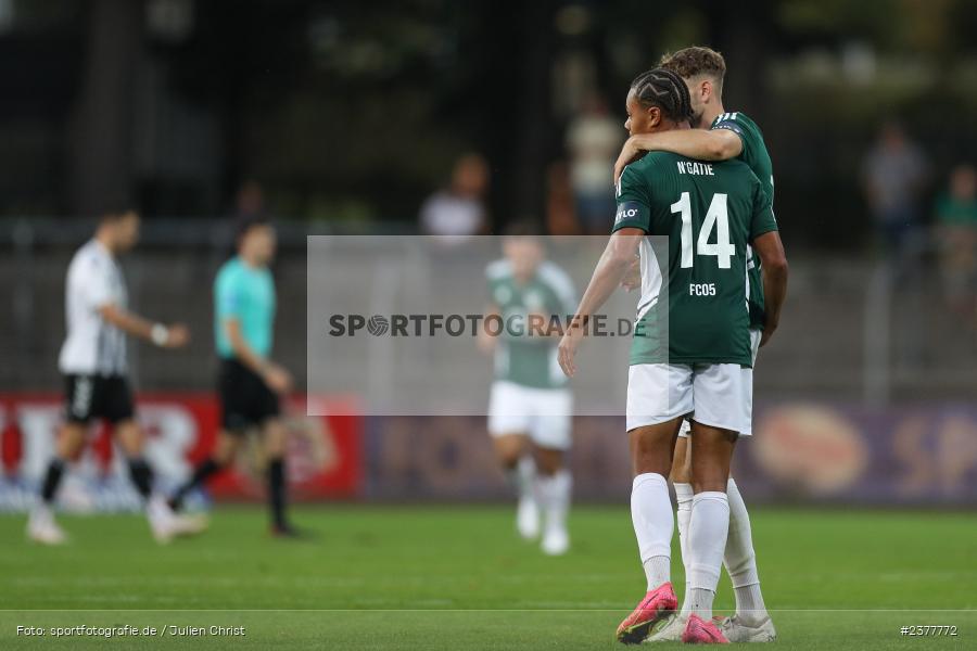 sport, action, Willy-Sachs-Stadion, Schweinfurt, Saison 2023/2024, SVW, SV Wacker Burghausen, Regionalliga Bayern, Fussball, FCS, BFV, 9. Spieltag, 1. FC Schweinfurt 1905, 08.09.2023 - Bild-ID: 2377772