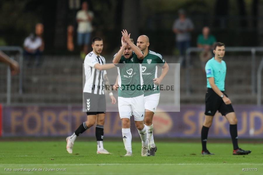 sport, action, Willy-Sachs-Stadion, Schweinfurt, Saison 2023/2024, SVW, SV Wacker Burghausen, Regionalliga Bayern, Fussball, FCS, BFV, 9. Spieltag, 1. FC Schweinfurt 1905, 08.09.2023 - Bild-ID: 2377775