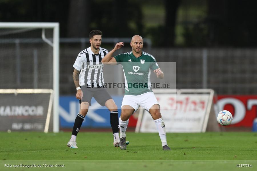 Adam Jabiri, sport, action, Willy-Sachs-Stadion, Schweinfurt, Saison 2023/2024, SVW, SV Wacker Burghausen, Regionalliga Bayern, Fussball, FCS, BFV, 9. Spieltag, 1. FC Schweinfurt 1905, 08.09.2023 - Bild-ID: 2377784 Adam Jabiri, sport, action, Willy-Sachs-Stadion, Schweinfurt, Saison 2023/2024, SVW, SV Wacker Burghausen, Regionalliga Bayern, Fussball, FCS, BFV, 9. Spieltag, 1. FC Schweinfurt 1905, 08.09.2023 - Bild-ID: 2377784