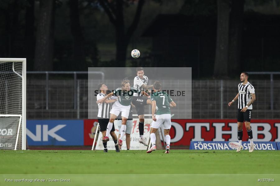 Alexander Spitzer, sport, action, Willy-Sachs-Stadion, Schweinfurt, Saison 2023/2024, SVW, SV Wacker Burghausen, Regionalliga Bayern, Fussball, FCS, BFV, 9. Spieltag, 1. FC Schweinfurt 1905, 08.09.2023 - Bild-ID: 2377814 Alexander Spitzer, sport, action, Willy-Sachs-Stadion, Schweinfurt, Saison 2023/2024, SVW, SV Wacker Burghausen, Regionalliga Bayern, Fussball, FCS, BFV, 9. Spieltag, 1. FC Schweinfurt 1905, 08.09.2023 - Bild-ID: 2377814