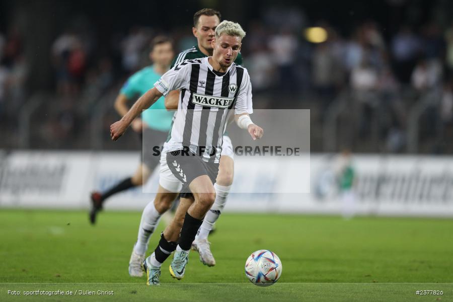 Alexander Fabian Bazdrigiannis, sport, action, Willy-Sachs-Stadion, Schweinfurt, Saison 2023/2024, SVW, SV Wacker Burghausen, Regionalliga Bayern, Fussball, FCS, BFV, 9. Spieltag, 1. FC Schweinfurt 1905, 08.09.2023 - Bild-ID: 2377826 Alexander Fabian Bazdrigiannis, sport, action, Willy-Sachs-Stadion, Schweinfurt, Saison 2023/2024, SVW, SV Wacker Burghausen, Regionalliga Bayern, Fussball, FCS, BFV, 9. Spieltag, 1. FC Schweinfurt 1905, 08.09.2023 - Bild-ID: 2377826