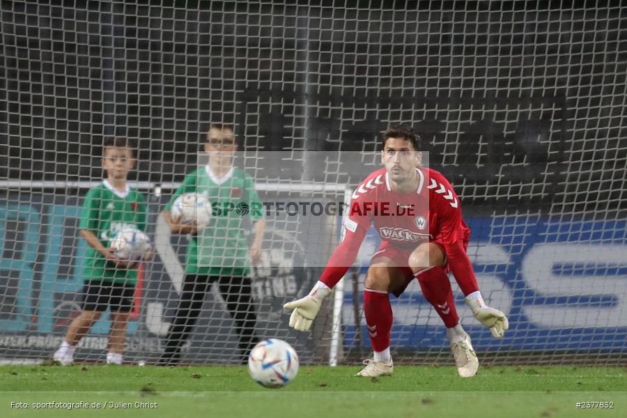 Markus Schöller, sport, action, Willy-Sachs-Stadion, Schweinfurt, Saison 2023/2024, SVW, SV Wacker Burghausen, Regionalliga Bayern, Fussball, FCS, BFV, 9. Spieltag, 1. FC Schweinfurt 1905, 08.09.2023 - Bild-ID: 2377832
